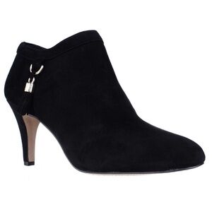 Vince Camuto Vecka Booties Black Suede Size 38